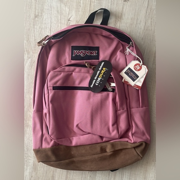 Brand new Jansport backpack color looks like a dusty rose so pretty - Picture 1 of 4